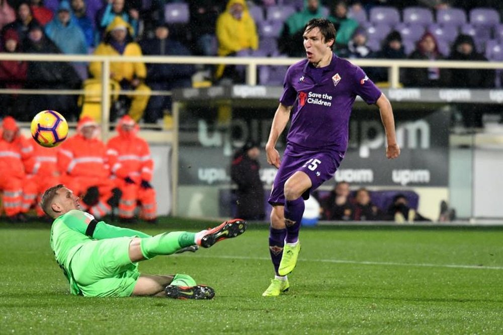La Juve convence a Chiesa, pero le falta la Fiorentina. EFE