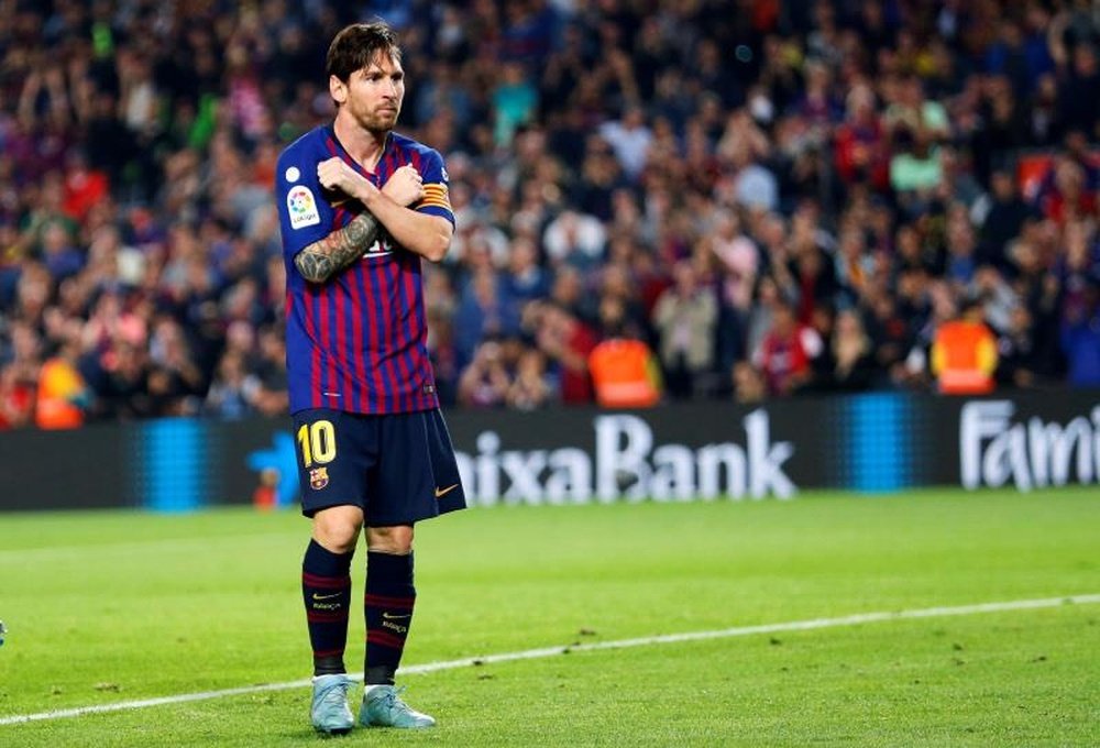 Messi ainda não conseguiu marcar ao Real na Copa. EFE