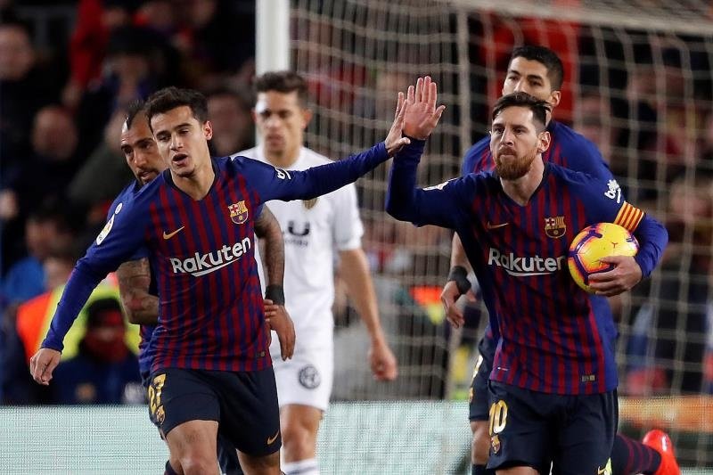 Barcelona will lose his goalscorers for the Copa del Rey final. EFE