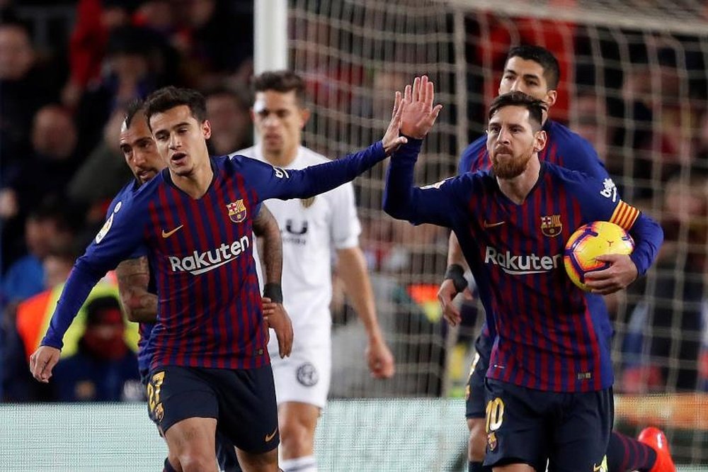 Coutinho est aimé du vestiaire catalan. EFE