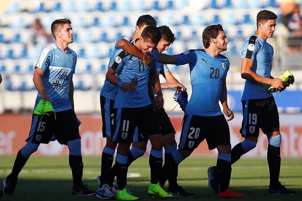 Uruguay logró el pase al Mundial. EFE