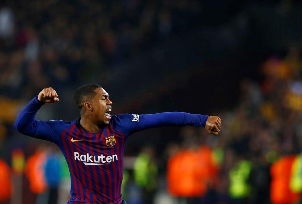 Malcom, el recambio de urgencia de Jordi Alba. EFE