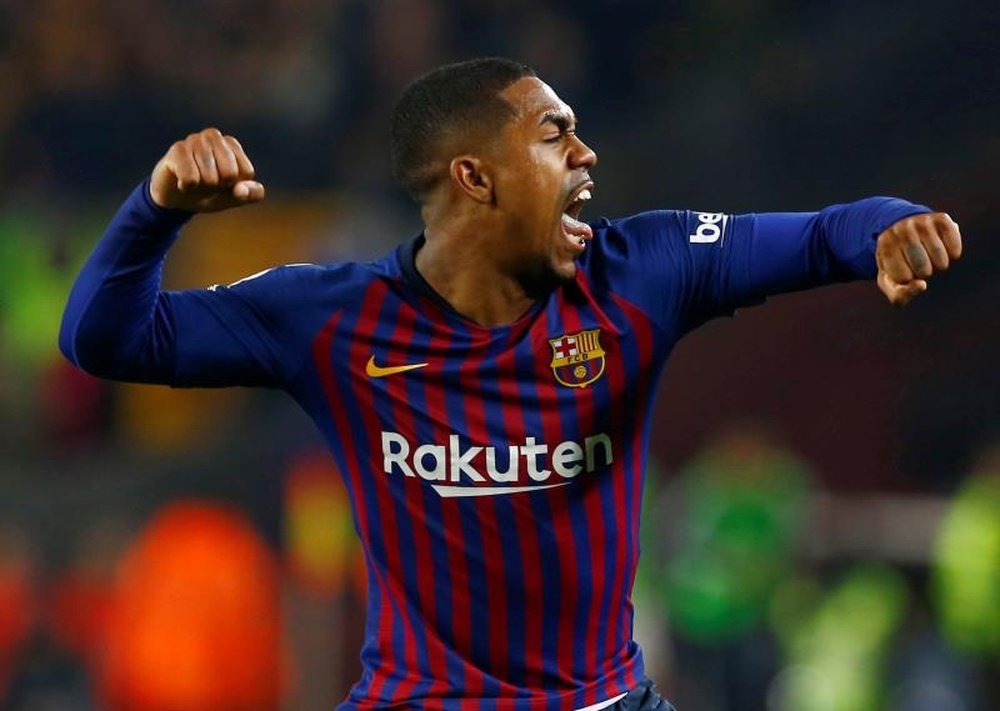 Malcom is looking to leave the Camp Nou. EFE