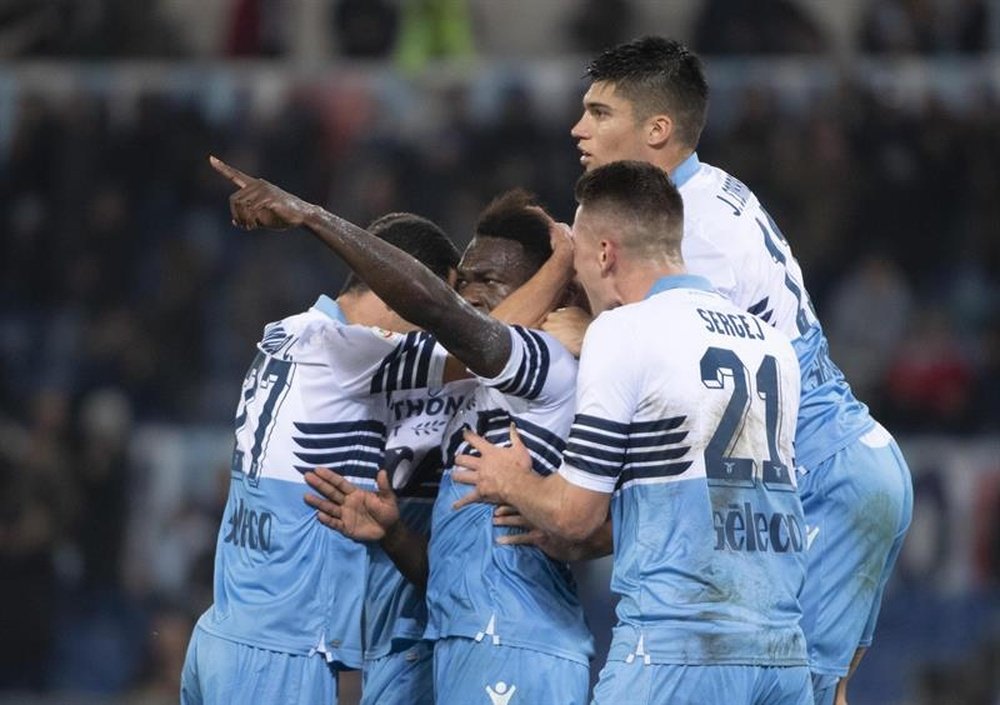 La Lazio obtuvo la victoria gracias a un tardío gol de Caicedo. EFE/Archivo
