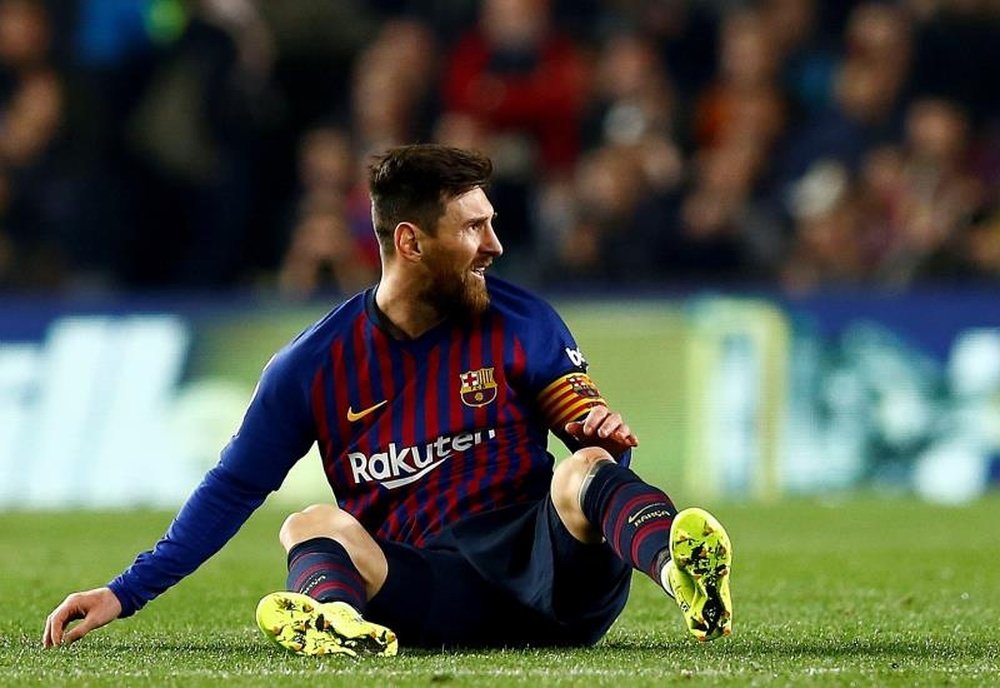Messi no consigue recuperarse. EFE/Archivo