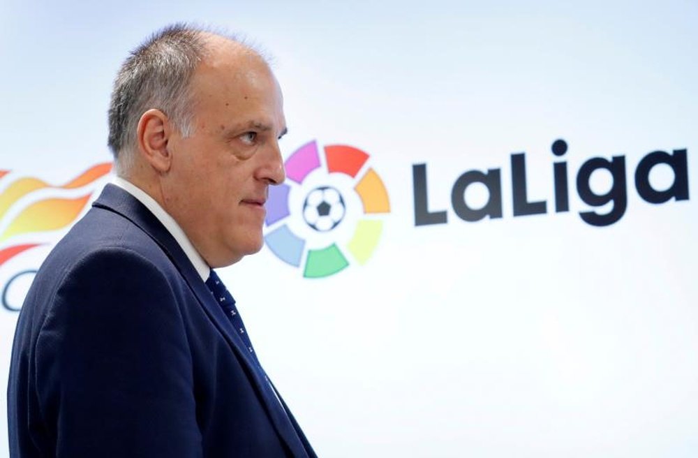 La Liga President gave his thought on the Clasico. AFP