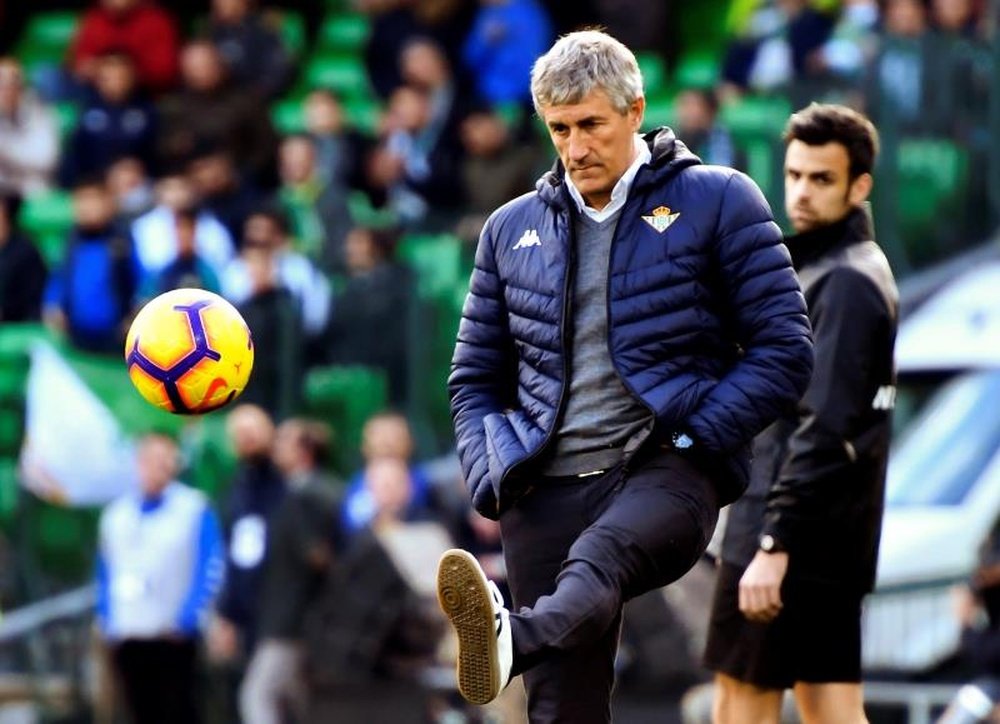 Quique Setien est devenu le nouvel entraîneur du FC Barcelone. EFE