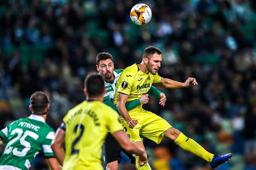 Alfonso Pedraza hizo el gol de la victoria 'groguet'. EFE