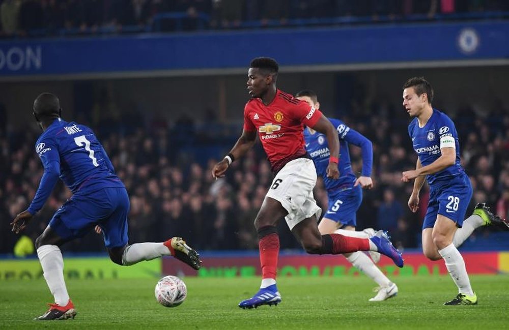 El Manchester United eliminó al Chelsea. EFE