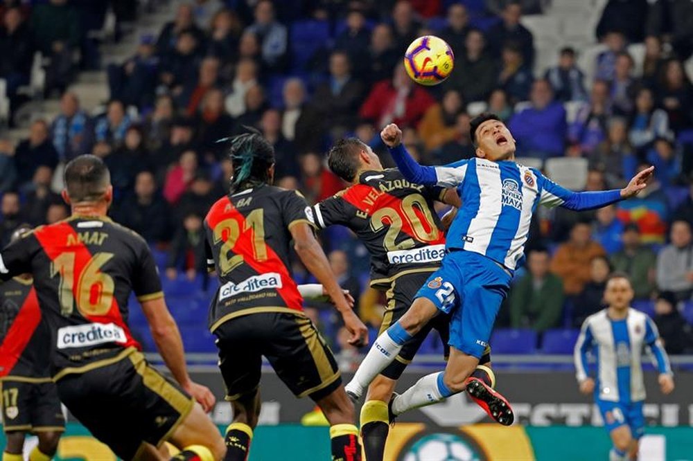 El Rayo se impuso al Espanyol en su cuarto amistoso de pretemporada. EFE