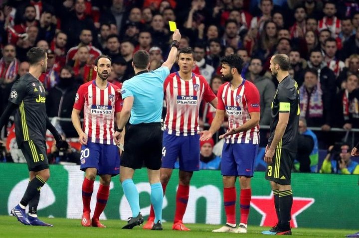 L'Atlético se sent lésée par le nombre de cartons jaunes