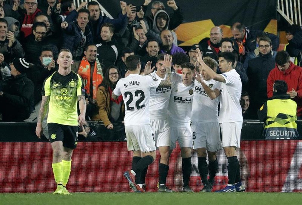 Valencia have not won any of their last five away games in the CL. EFE
