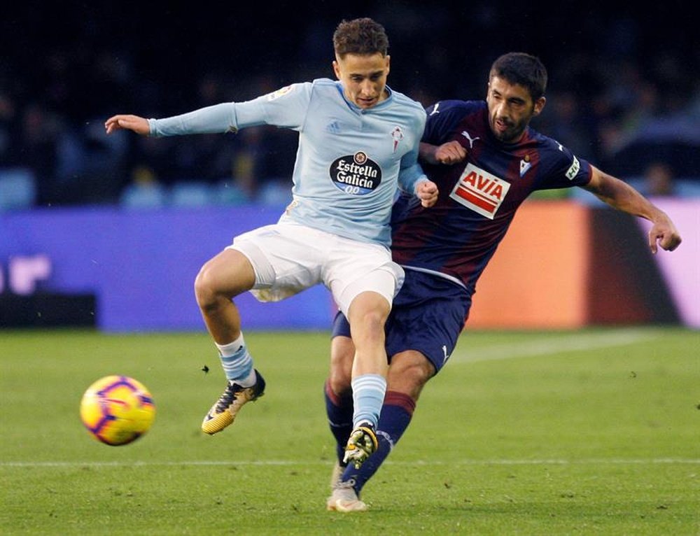 José Angel n'assistera pas aux débuts de l'Eibar en Liga. EFE