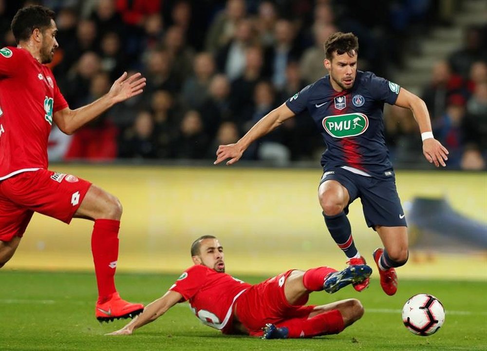 Les compos probables du match de Ligue 1 entre le PSG et Dijon. EFE