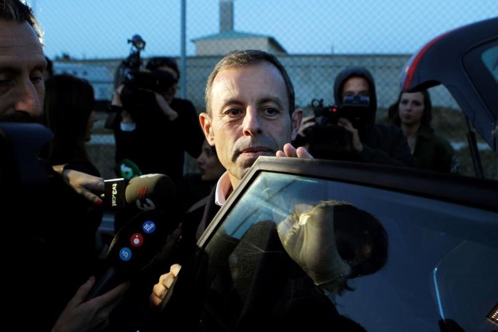 Sandro Rosell speaks out on his time in jail. EFE