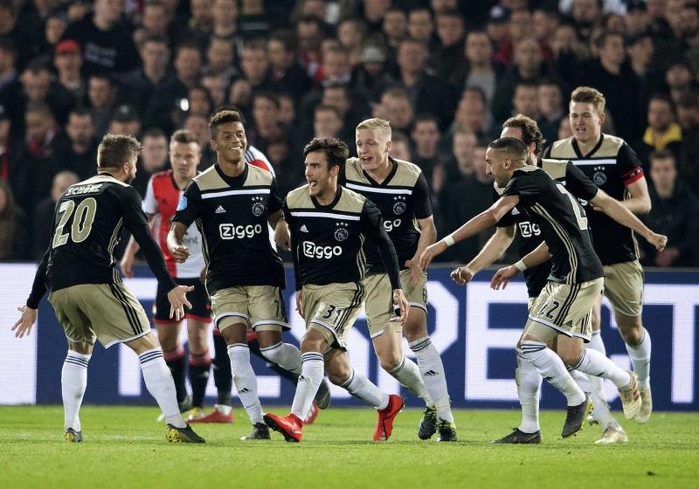 L'Ajax est le premier finaliste de la Coupe des Pays-Bas. EFE