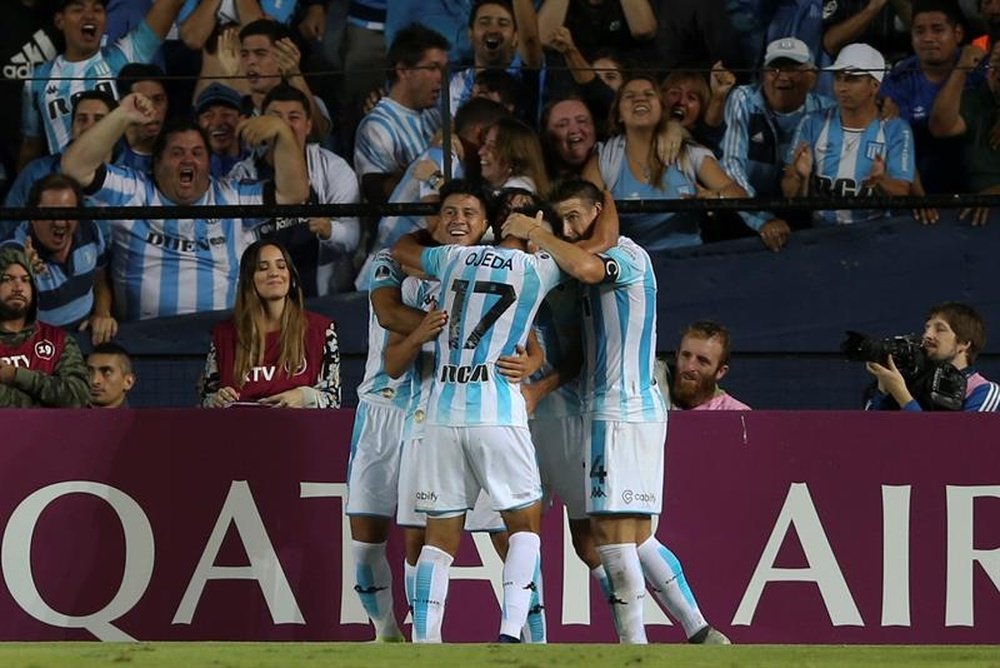 Racing Club conquistó la Superliga Argentina. EFE