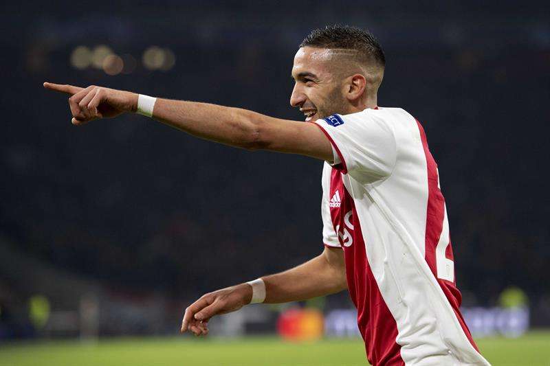 Ziyech sneaks onto Madrid's radar. EFE