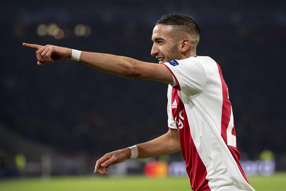 Ziyech es uno de los objetivos de la Roma. EFE