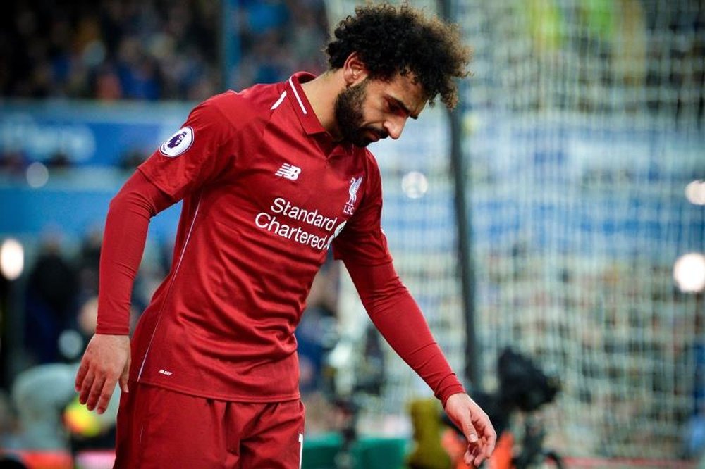 Mohamed Salah has struggled to replicate the form of last season. EFE/APA