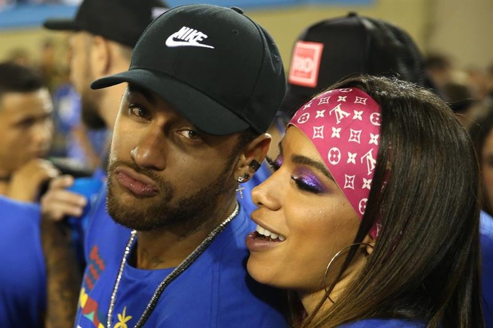 Neymar, acusado de un lío de faltas. EFE