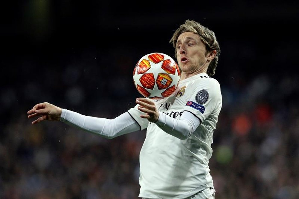 Luka Modric has not been given the usual starring role this season. EFE