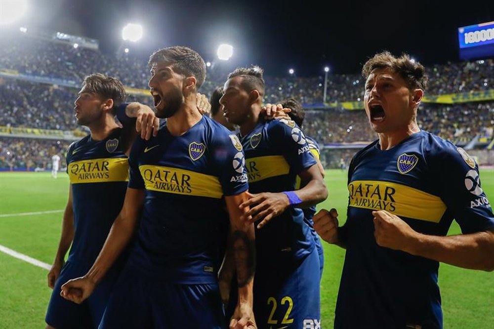 Boca, a la Libertadores 2020. EFE