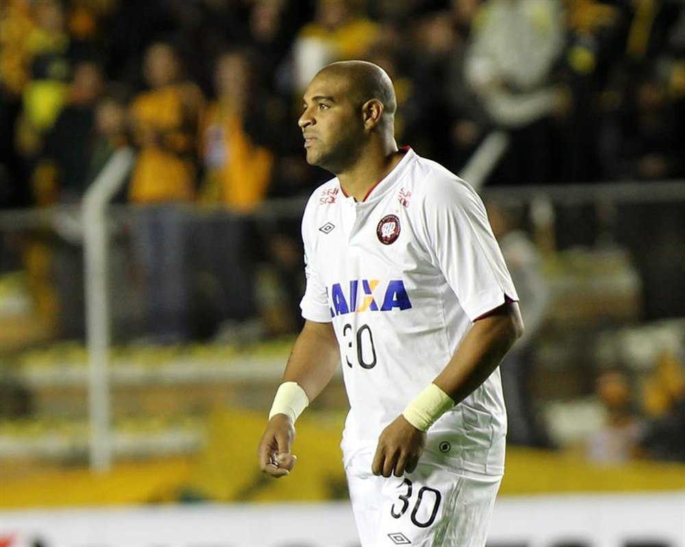 Adriano spoke about all his achievements. EFE/Archivo