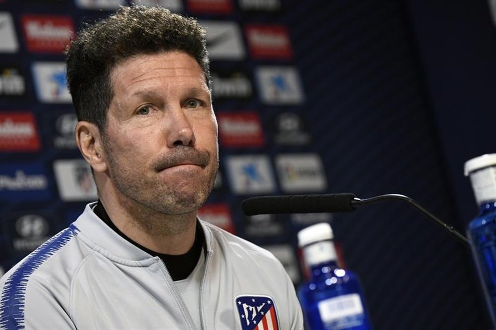 Simeone said criticism is part of the job. EFE