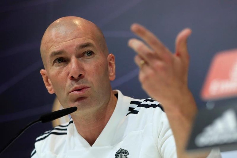 Zidane invite à l'optimisme. EFE