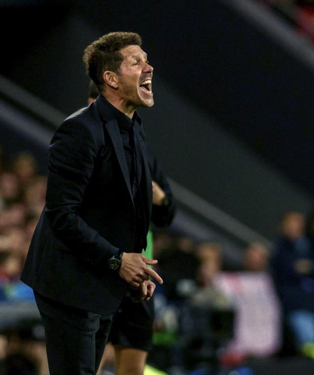 Simeone recalled the Champions League defeat in Turin. AFP