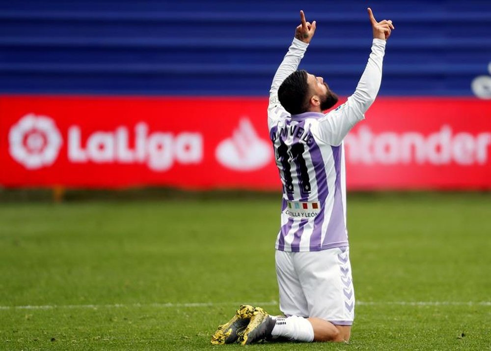 Verde started Valladolid's comeback. EFE