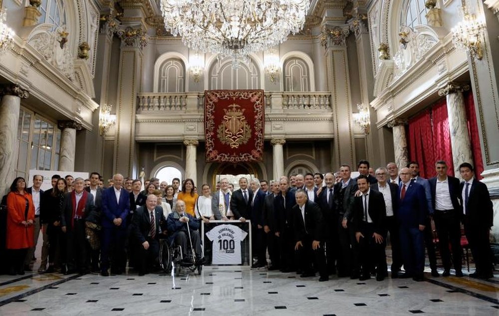 El alcalde de Valencia presumió de centenario. EFE/Archivo