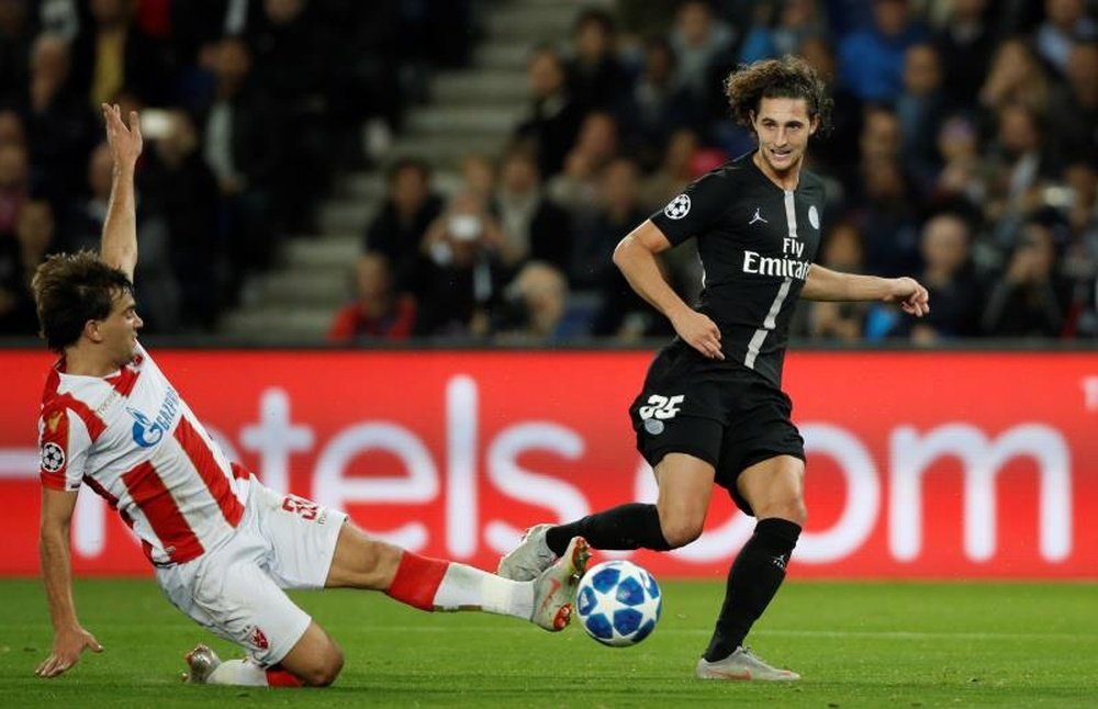 Rabiot may end up staying at PSG after all. EFE