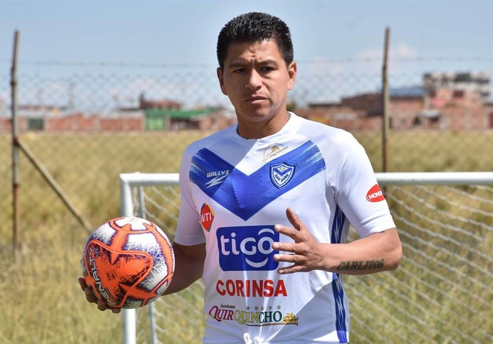 Saucedo, a sus 41 años, quiere renovar con San José. EFE