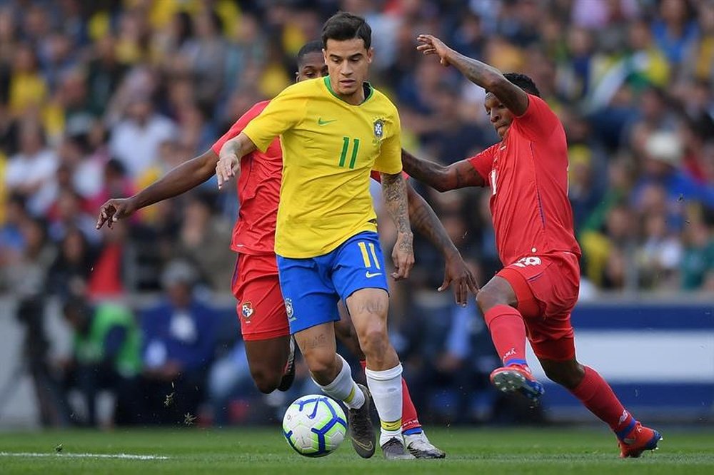 Thiago Silva attend plus de Coutinho. EFE