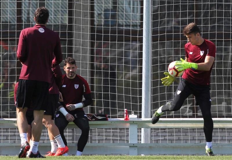 La cláusula de Unai Simón, en 50 millones de euros. EFE