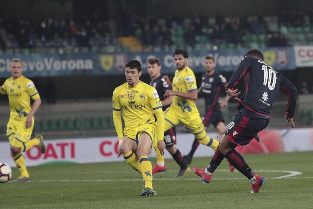 El Chievo Verona, excluido de la Serie B. EFE