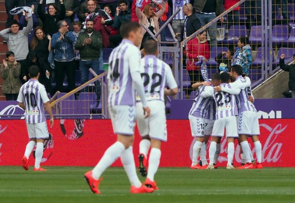 El Valladolid se enfrenta a Osasuna en la próxima jornada. EFE