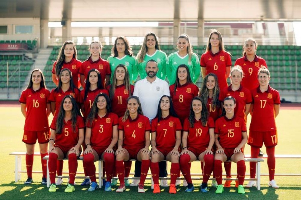 La Sub 20 femenina estará en el próximo COTIF. EFE/Archivo