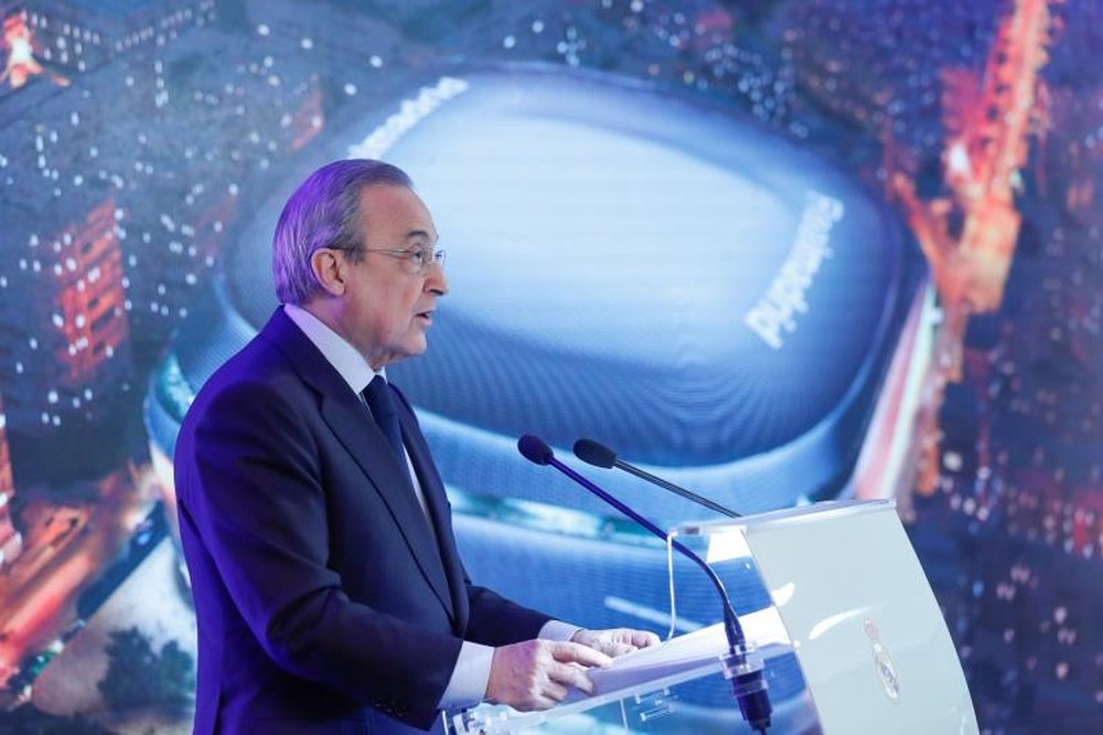 Le nouveau Bernabeu est lancé. AFP