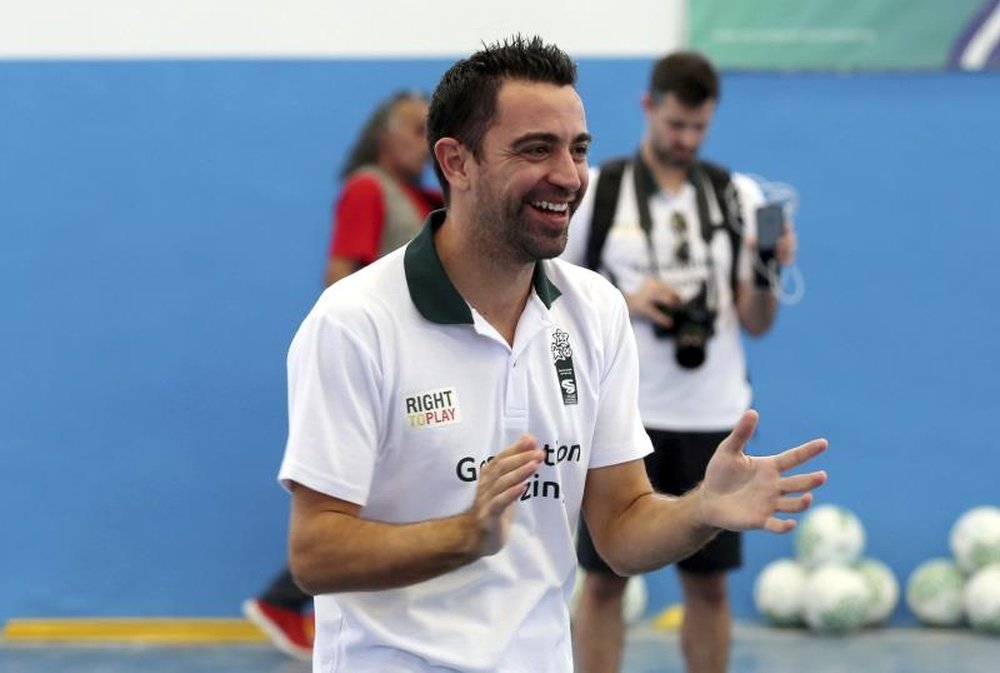 Xavi confirme qu'il va prendre sa retraite. EFE/Archive