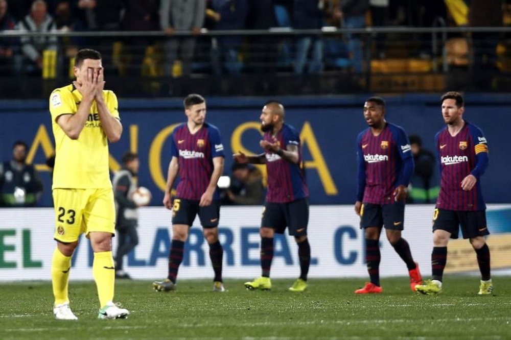 Huit défaites consécutives de Villarreal au Camp Nou. EFE