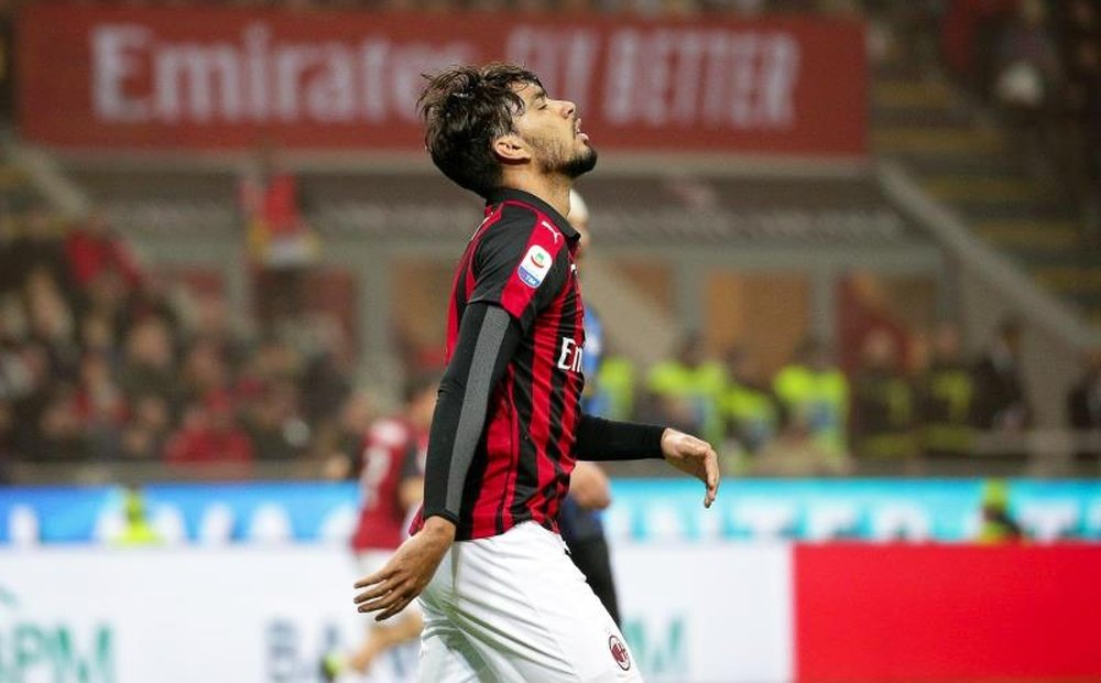 Lucas Paquetá não confirmou as expectativas no Milan. EFE/EPA/Arquivo