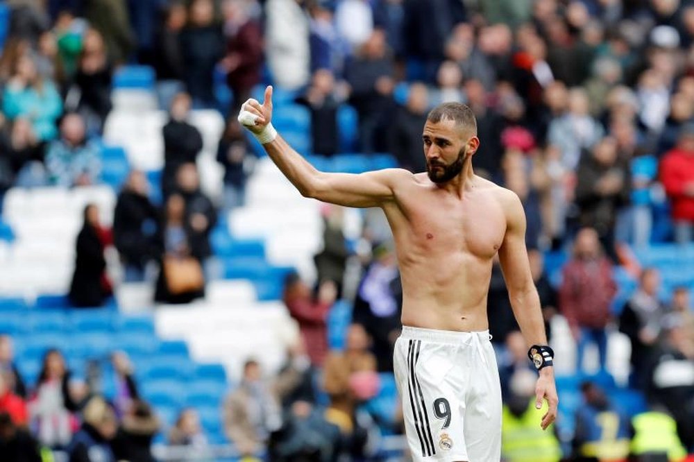 En el Lyon quieren recuperar a Karim Benzema. EFE