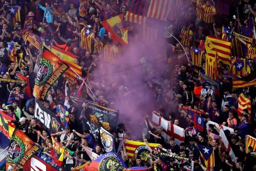 El Barça, elegido por Facebook para un nuevo servicio dedicado a la afición. EFE