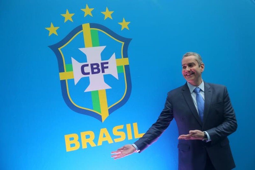 Presidente da CBF, Rogério Caboclo. EFE
