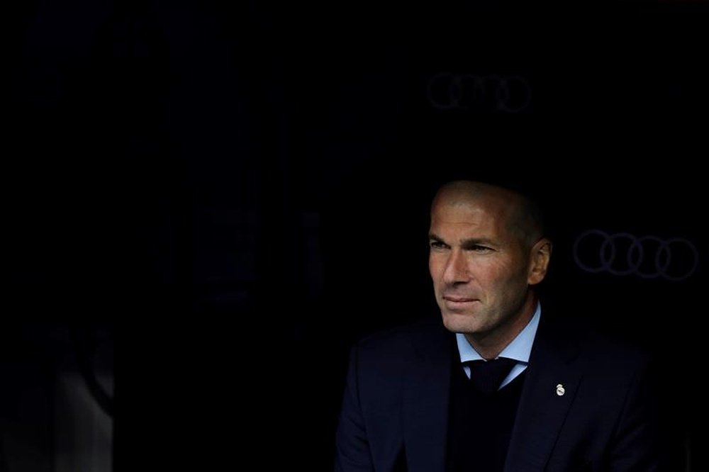 Zidane n'a pas aimé le match des siens à Butarque. EFE