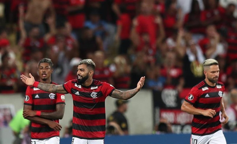 O Flamengo goleou o San José no Maracanã. EFE