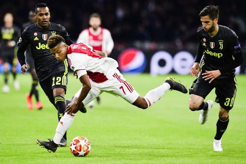 David Neres prolonge son contrat avec l'Ajax Amsterdam. EFE